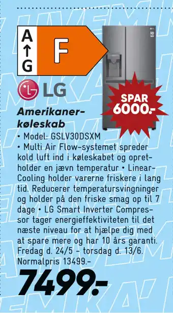 Bilka Amerikanerkøleskab tilbud