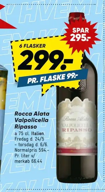 Bilka Rocca Alata Valpolicella Ripasso tilbud