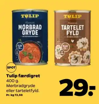 Tulip færdigret