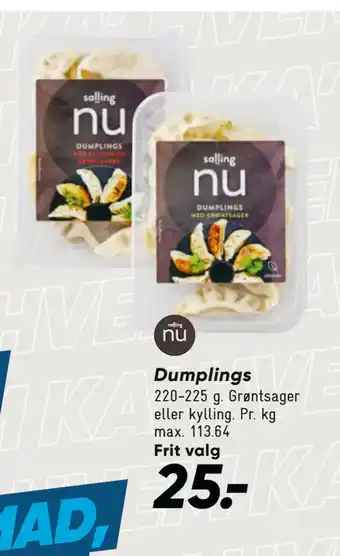 Bilka Dumplings tilbud
