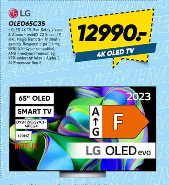 Bilka LG OLED65C35 tilbud