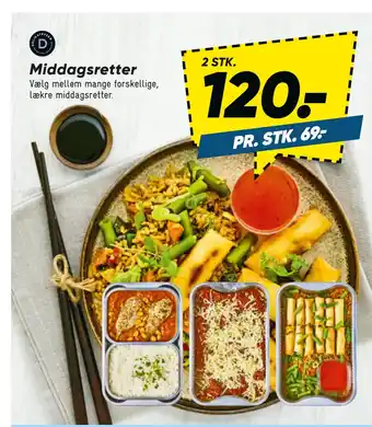Bilka Middagsretter tilbud
