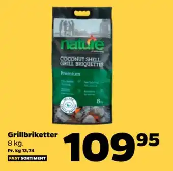 Netto Grillbriketter tilbud