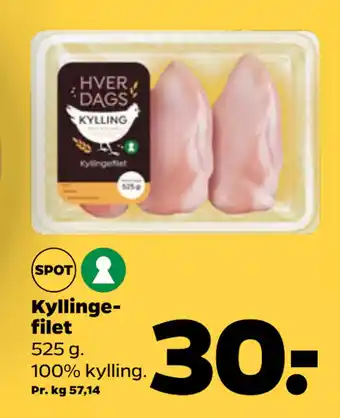 Netto Kyllingefilet tilbud