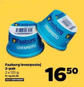 Faaborg leverpostej 2-pak