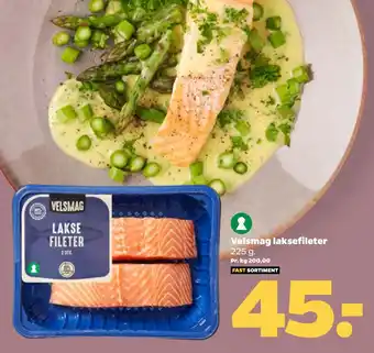 Netto Velsmag laksefileter tilbud