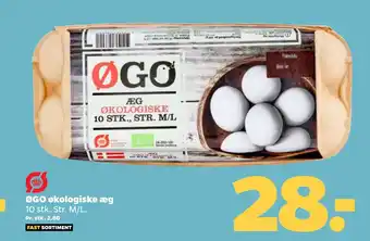 Netto ØGO økologiske æg tilbud