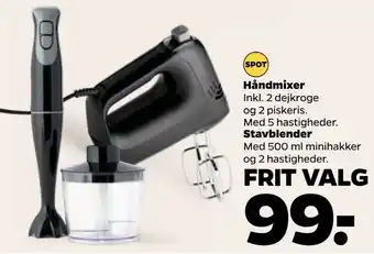 Netto Håndmixer tilbud