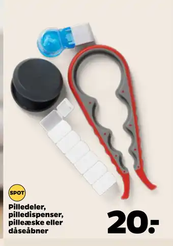 Pilledeler, pilledispenser, pilleæske eller dåseåbner