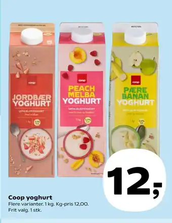 SuperBrugsen Coop yoghurt tilbud