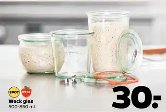Weck glas