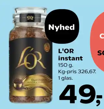 SuperBrugsen L'OR instant tilbud