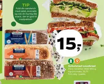 SuperBrugsen Schulstad Levebrød tilbud