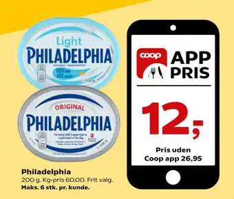 SuperBrugsen Philadelphia tilbud