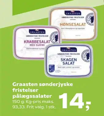 SuperBrugsen Graasten sønderjyske fristelser pålægssalater tilbud