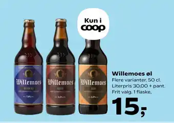 SuperBrugsen Willemoes øl tilbud