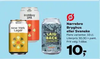 SuperBrugsen Nørrebro Bryghus eller Svaneke tilbud