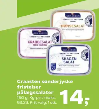 Kvickly Graasten sønderjyske fristelser pålægssalater tilbud