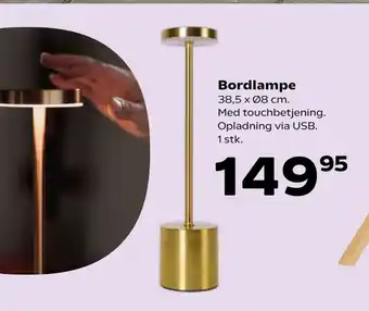 Kvickly Bordlampe tilbud