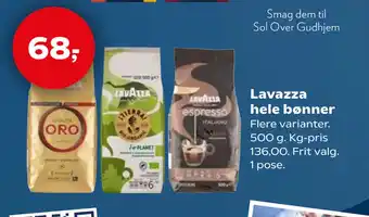 Lavazza hele bønner