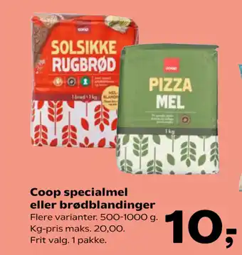 Kvickly Coop specialmel eller brødblandinger tilbud