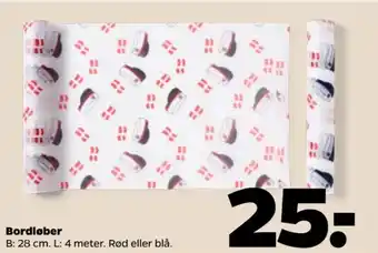 Netto Bordløber tilbud