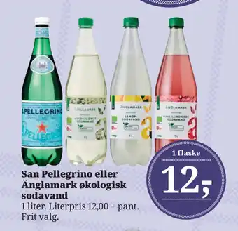 Dagli'Brugsen San Pellegrino eller Änglamark økologisk sodavand tilbud