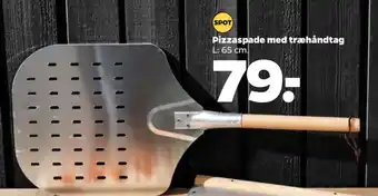Netto Pizzaspade med træhåndtag tilbud
