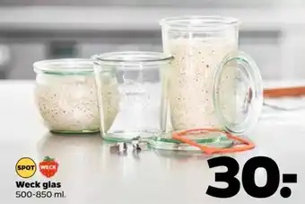 Netto Weck glas tilbud