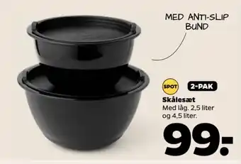 Netto Skålesæt tilbud