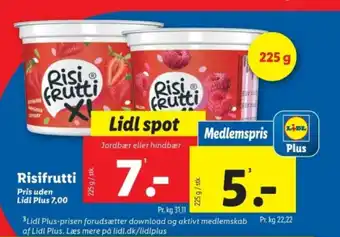Lidl Risifrutti tilbud