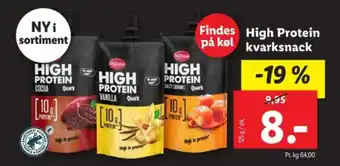 Lidl High Protein kvarksnack tilbud
