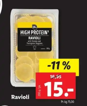 Lidl Ravioli tilbud