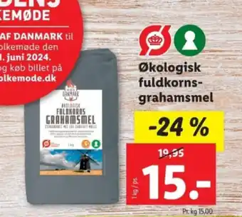 Lidl Økologisk fuldkorns- grahamsmel tilbud