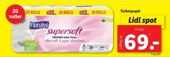Lidl Toiletpapir tilbud