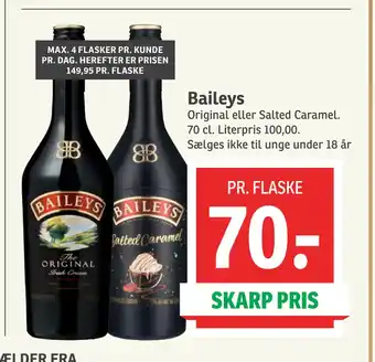SPAR Baileys tilbud