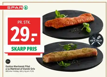 SPAR Gestus Marineret Filet a la Mørbrad af Dansk Gris tilbud