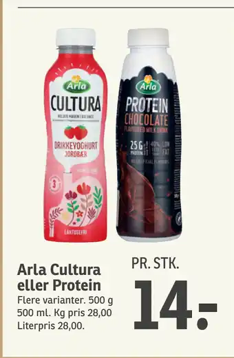SPAR Arla Cultura eller Protein tilbud