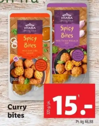 Lidl Curry bites tilbud