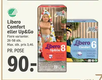 SPAR Libero Comfort eller Up&Go tilbud