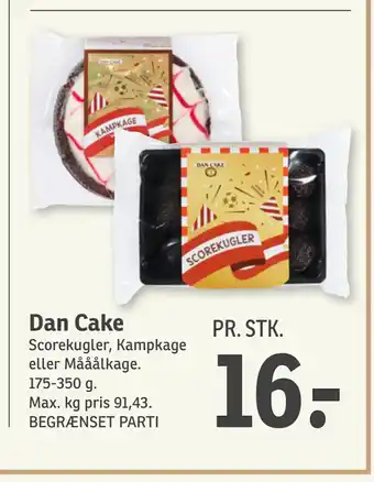 SPAR Dan Cake tilbud