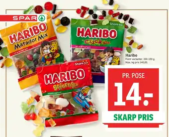 SPAR Haribo tilbud