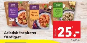 Lidl Asiatisk-inspireret færdigret tilbud