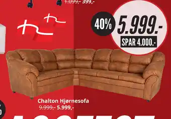 My Home Chalton Hjørnesofa tilbud