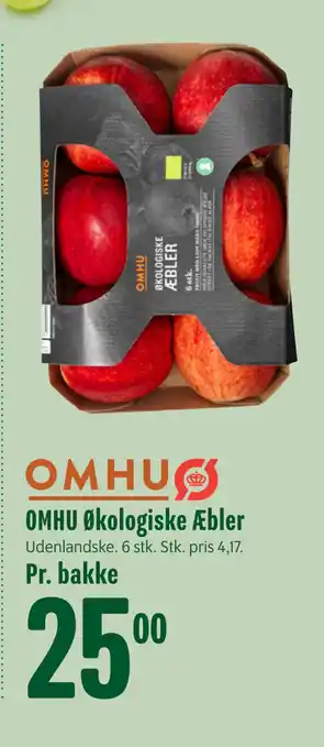 Min Købmand OMHU Økologiske Æbler tilbud