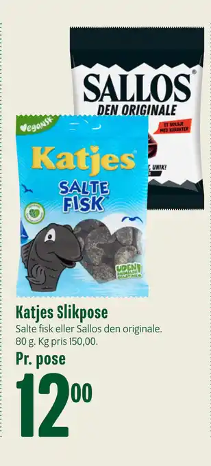 Min Købmand Katjes Slikpose tilbud