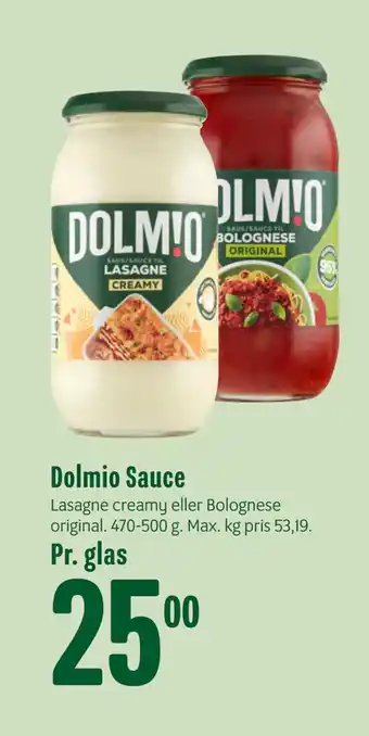 Min Købmand Dolmio Sauce tilbud