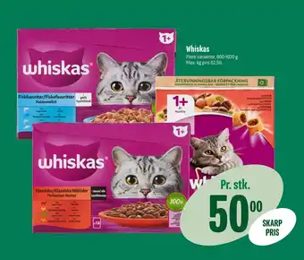Min Købmand Whiskas tilbud