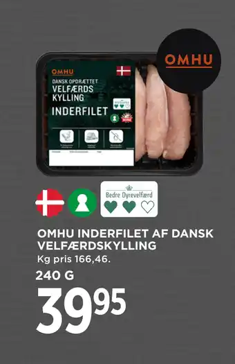 MENY OMHU INDERFILET AF DANSK VELFÆRDSKYLLING tilbud