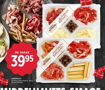 MENY ANTIPASTI tilbud